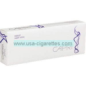 Capri Violet 100's cigarettes